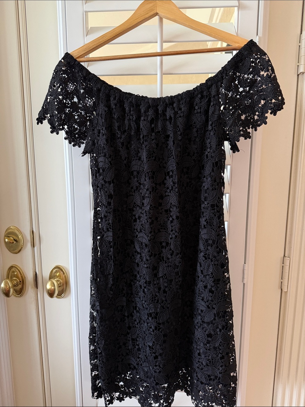 Lauren Ralph Lauren Black Lace Dress
